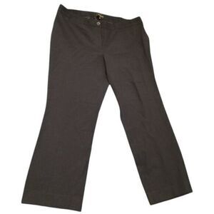 Talbots Classic Black Dress Pants Professional Work‎ Wear Straight Leg Trousers